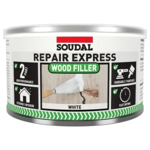 SOUDAL REPAIR EXPRESS Wood Filler 500g 2 PART WHITE