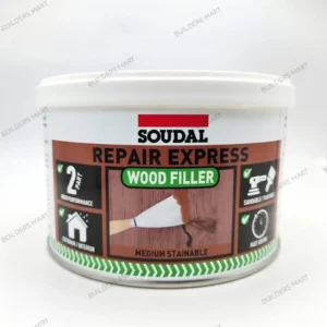SOUDAL REPAIR EXPRESS WOOD FILLER 500G 2 PART MEDIUM STAINABLE